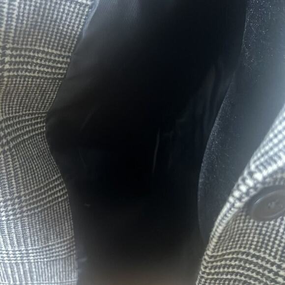 EVERLANE GLEN PLAID OVERSIZE BLAZER SIZE 10 - Picture 6 of 11